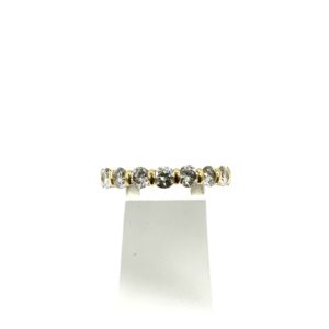 bijou occasion or jaune 750 millièmes 18 carats bijouterie frot guilde bague alliance diamant