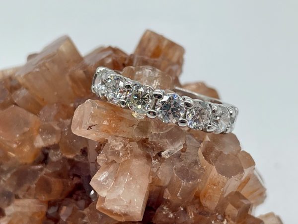 bijou occasion bijouterie frot guilde or 750 blanc bague diamants