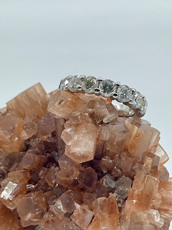 bijou occasion bijouterie frot guilde or 750 blanc bague diamants