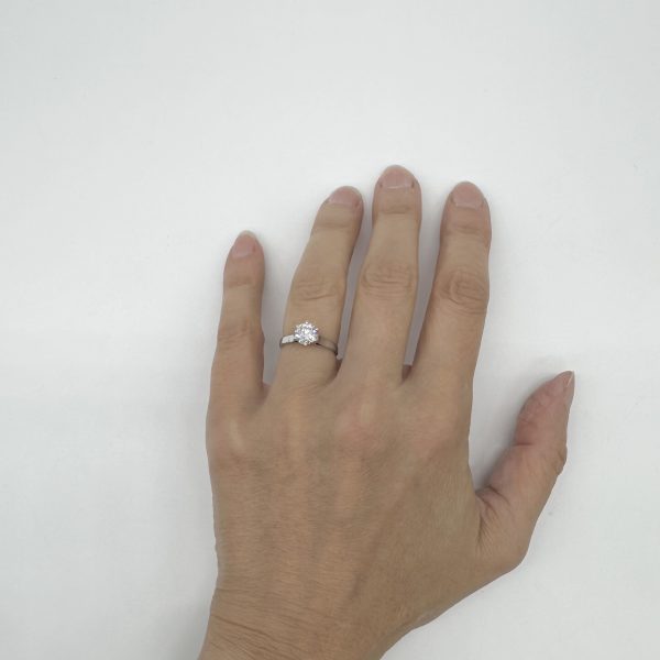 bijou occasion bijouterie frot guilde bague or blanc contemporain diamants