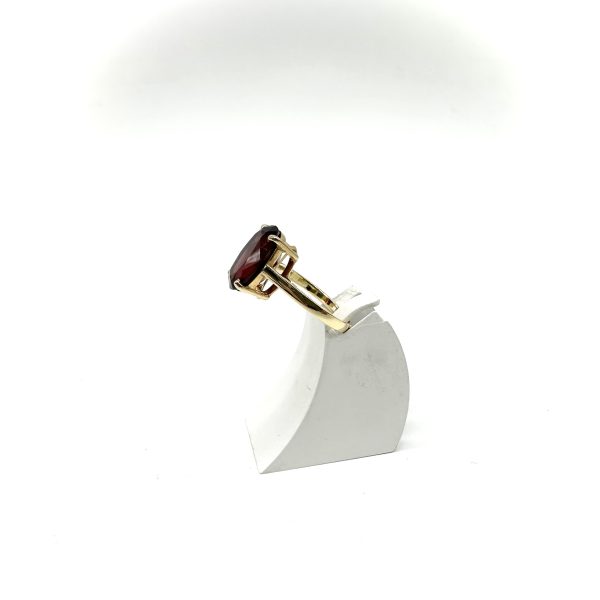 bijou occasion bijouterie frot guilde bague or jaune grenat