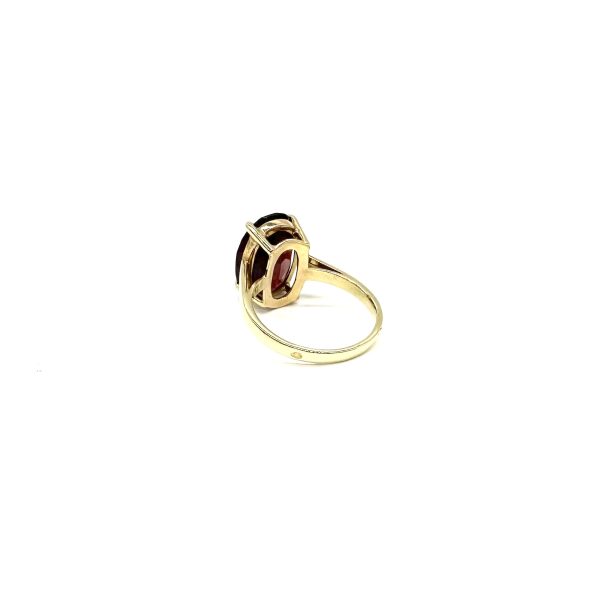bijou occasion bijouterie frot guilde bague or jaune grenat