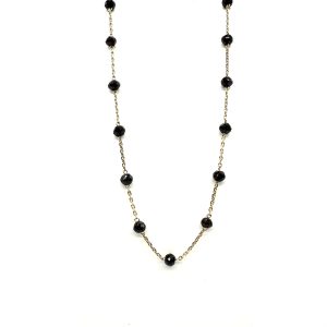 bijou occasion bijouterie frot guilde or 750 jaune collier grenats
