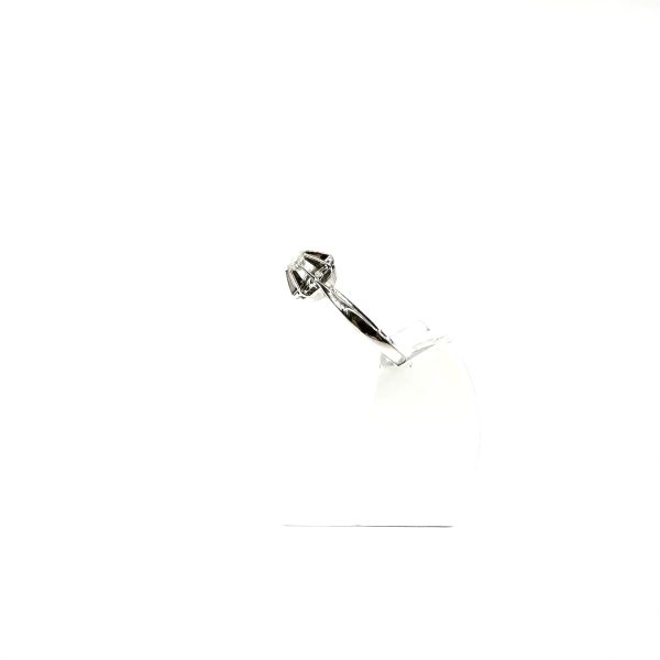bijou occasion bijouterie frot guilde or blanc 750 solitaire diamant