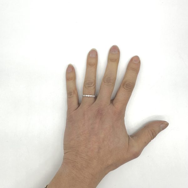 bijou occasion bijouterie frot guilde or 750 blanc diamant mauboussin amour je t aime