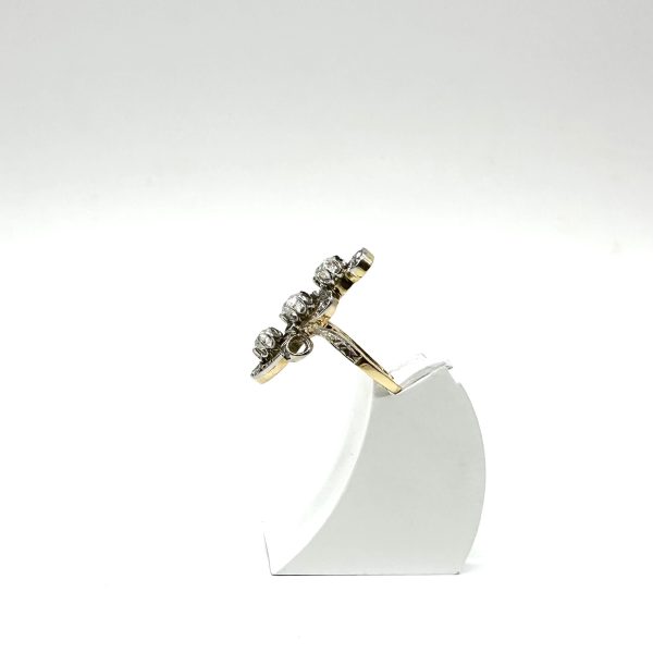 bijou occasion bijouterie frot guilde or 750 bicolore or diamants