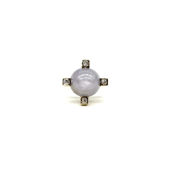 bijou occasion bijouterie frot guilde or jaune saphir cabochon étoilé blanc diamants