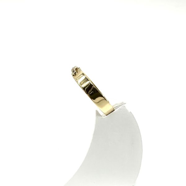 bijou occasion bijouterie frot guilde or 750 jaune bague diamants Chaumet