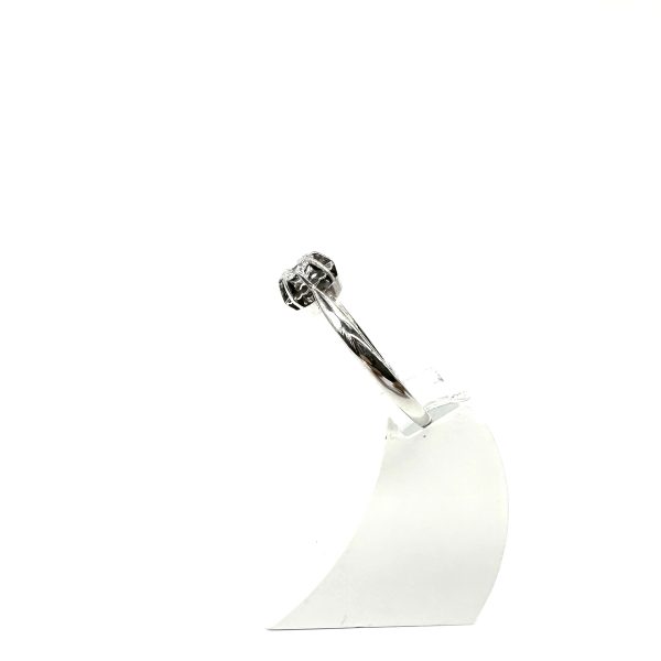 bijou occasion bijouterie frot guilde or blanc 750 solitaire diamant ancien