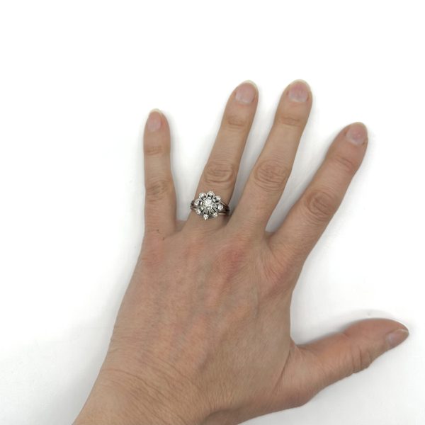 bijou occasion bijouterie frot guilde or blanc 750 diamants ancienne