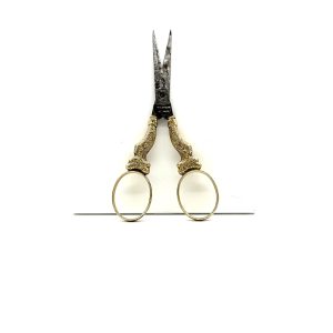 bijou occasion bijouterie frot guilde ciseaux acier or jaune 18 carats 750 millièmes 1900