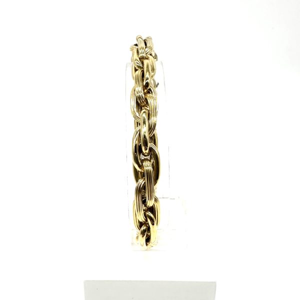 bijou occasion bijouterie frot guilde 18 carats 750 millièmes bracelet volume fantaisie