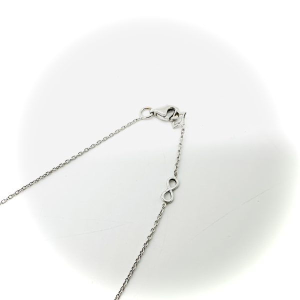 bijou occasion bijouterie frot guilde collier or blanc 750 18 carats collier diamant