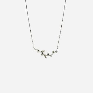 bijou occasion bijouterie frot guilde collier or blanc 750 18 carats collier diamant
