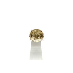 bijou occasion bijouterie frot guilde or jaune 750 18 carats bague chevalière