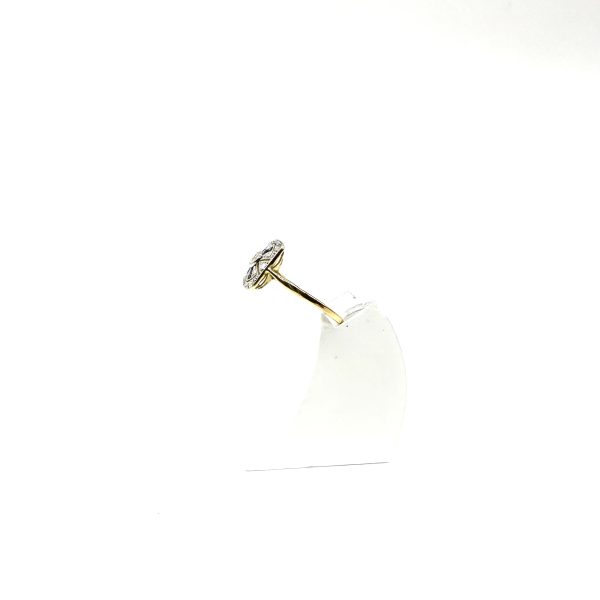 bijou occasion bijouterie frot guilde or jaune platine 750 18 carats bague saphirs diamants