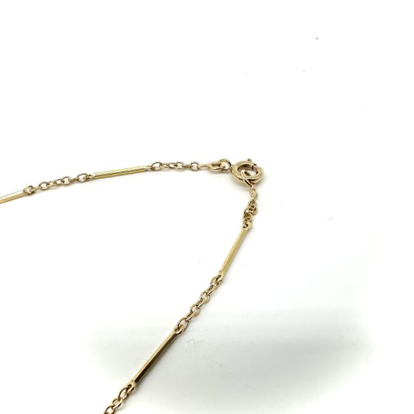 bijou occasion bijouterie frot guilde or jaune 750 18 carats collier perles de culture